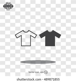 Tshirt Icon icon, vector illustration. Flat design style