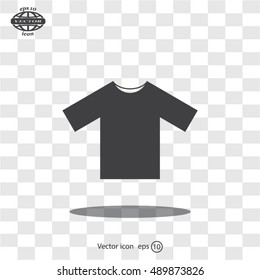 Tshirt Icon icon, vector illustration. Flat design style