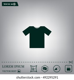 Tshirt Icon icon, vector illustration. Flat design style