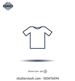 Tshirt Icon icon, vector illustration. Flat design style