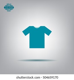 Tshirt Icon icon, vector illustration. Flat design style