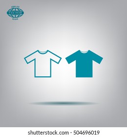 Tshirt Icon icon, vector illustration. Flat design style