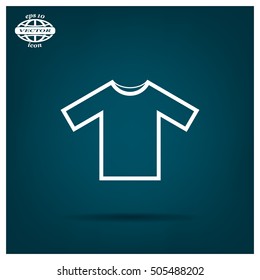 Tshirt Icon icon, vector illustration. Flat design style