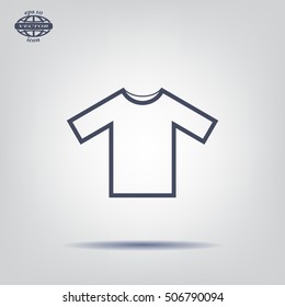 Tshirt Icon icon, vector illustration. Flat design style