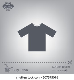 Tshirt Icon icon, vector illustration. Flat design style
