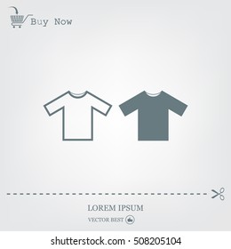 Tshirt Icon icon, vector illustration. Flat design style
