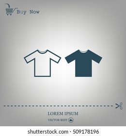Tshirt Icon icon, vector illustration. Flat design style