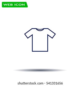 Tshirt Icon icon, vector illustration. Flat design style