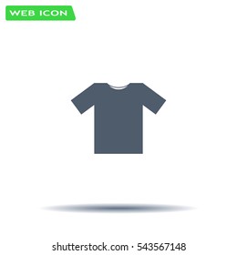 Tshirt Icon icon, vector illustration. Flat design style
