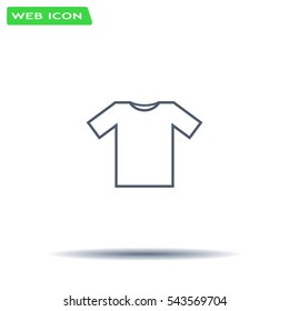 Tshirt Icon icon, vector illustration. Flat design style