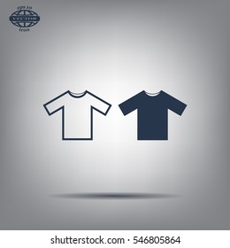 Tshirt Icon icon, vector illustration. Flat design style