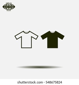 Tshirt Icon icon, vector illustration. Flat design style