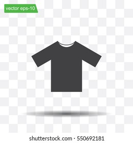 Tshirt Icon icon, vector illustration. Flat design style