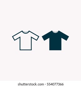Tshirt Icon icon, vector illustration. Flat design style