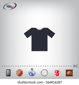 Tshirt Icon icon, vector illustration. Flat design style