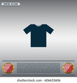 Tshirt Icon icon, vector illustration. Flat design style