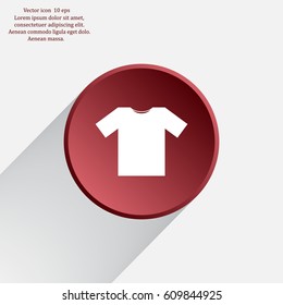 Tshirt Icon icon, vector illustration. Flat design style
