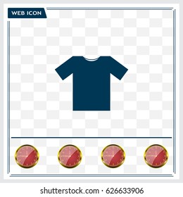 Tshirt Icon icon, vector illustration. Flat design style
