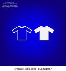 Tshirt Icon icon, vector illustration. Flat design style
