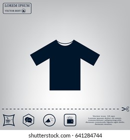 Tshirt Icon icon, vector illustration. Flat design style