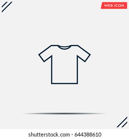 Tshirt Icon icon, vector illustration. Flat design style