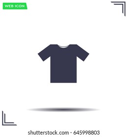 Tshirt Icon icon, vector illustration. Flat design style