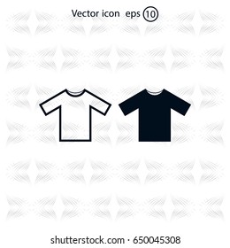 Tshirt Icon icon, vector illustration. Flat design style