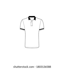T-shirt icon vector illustration. Isolated vector icon.