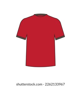 t-shirt icon vector illustration simple design