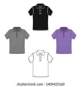 T-shirt icon of vector illustration for web and mobile