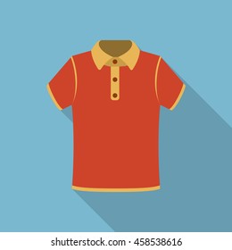 T-shirt icon of vector illustration for web and mobile design