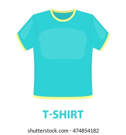 T-shirt icon of vector illustration for web and mobile