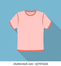 T-shirt icon of vector illustration for web and mobile