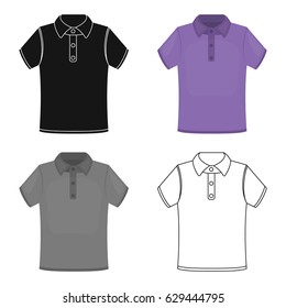 T-shirt icon of vector illustration for web and mobile
