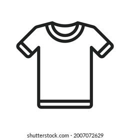 T-Shirt icon vector image. Can also be used for Seasonal. Suitable for mobile apps, web apps and print media.