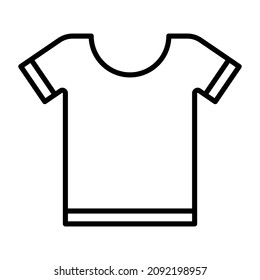 Tshirt icon vector image. Can also be used for web apps, mobile apps and print media.