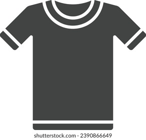 T-Shirt icon vector image. Suitable for mobile application web application and print media.
