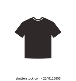 T-shirt icon vector. Linear style sign for mobile concept and web design. T-shirt symbol illustration.