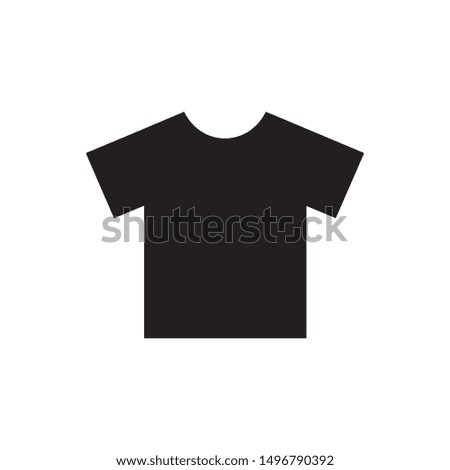 t-shirt icon vector. Linear style sign for mobile concept and web design. t-shirt symbol illustration. Pixel vector graphics - Vector.