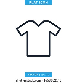 T-shirt icon vector logo design template