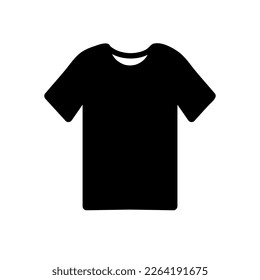 T-shirt icon vector logo design trendy style on white background..eps