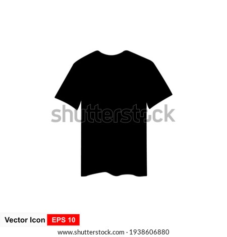T-shirt icon vector logo design template.