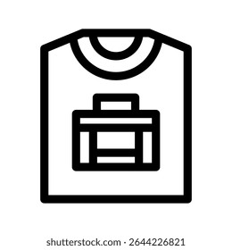Tshirt Icon Vector Symbol Design Illustration