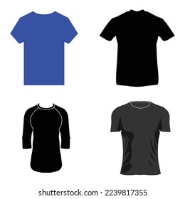 t-shirt icon vector template design