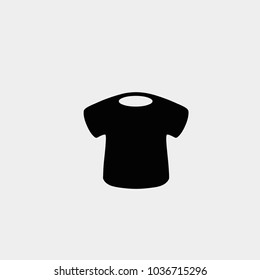 T-shirt icon. Vector t-shirt icon. wear symbol