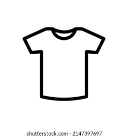 Plantilla de diseño de iconos aislados de camisetas
