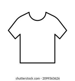 T-shirt Isolated Vector icon which can easily modify or edit


