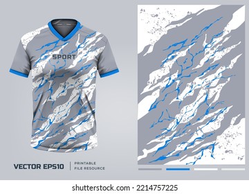 T-shirt jersey design.mockup, sport shirt template design for soccer jersey, football kit. Vector Illustration eps 10