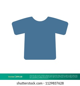 T-shirt Laundry Icon Vector Logo Template Illustration Design. Vector EPS 10.