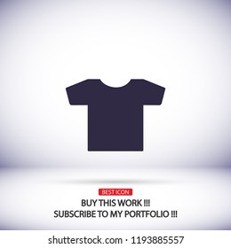 T-SHIRT line vector